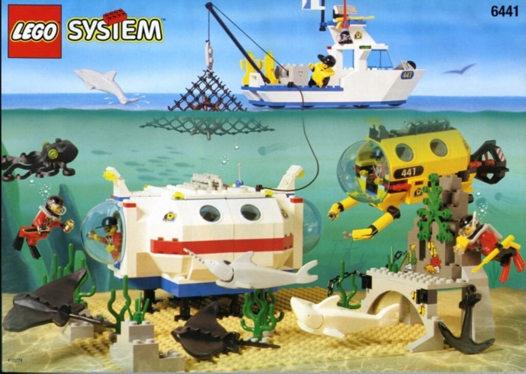 Lego set 6441 Deep Reef Refuge