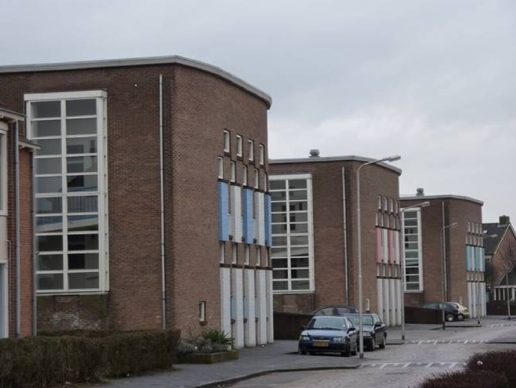 • De appartementen aan de Hellingbaan in Leerdam. 