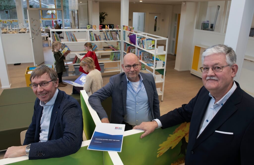 • Govert van Bezooijen, Peter Dirksen (Rehobothschool) en Ronald van der Vlies (Lingeborgh).