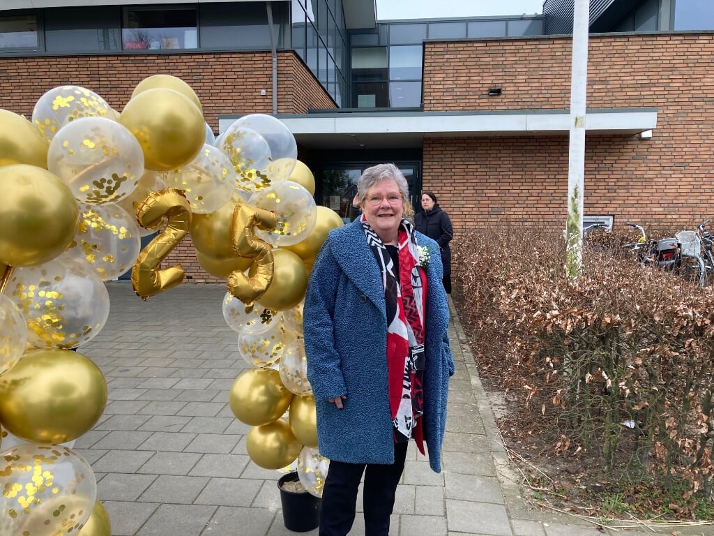 • Schooljuf Agnes Bok is al 25 jaar verbonden aan de Prins Willem Alexanderschool in Eethen.