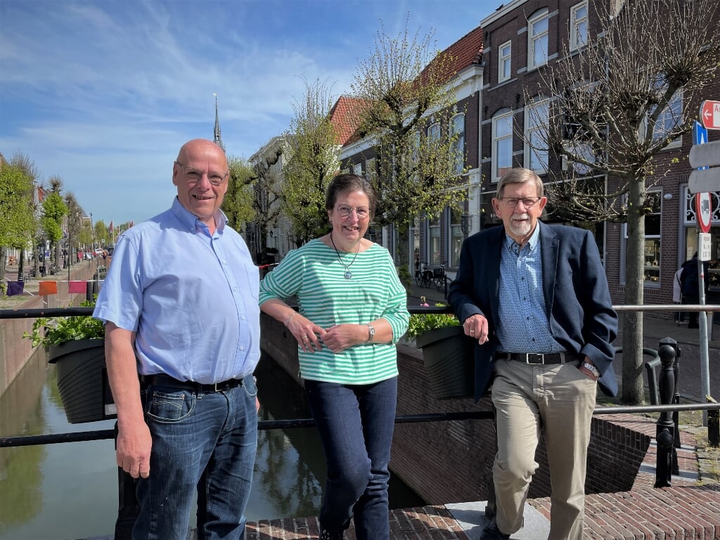 • Het bestuur van PCOB-Schoonhoven: Geert Lekkerkerk, Janneke van der Ben en Remke van der Heiden.