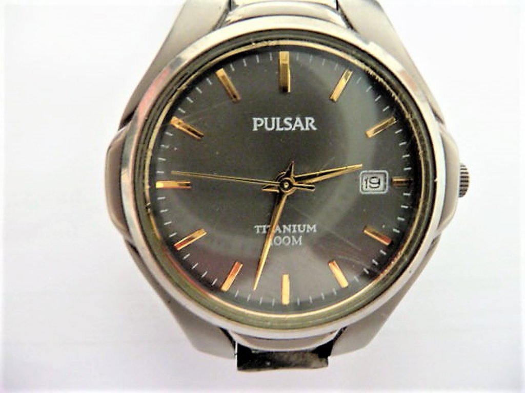 Pulsar herenhrloge voor 40 euro