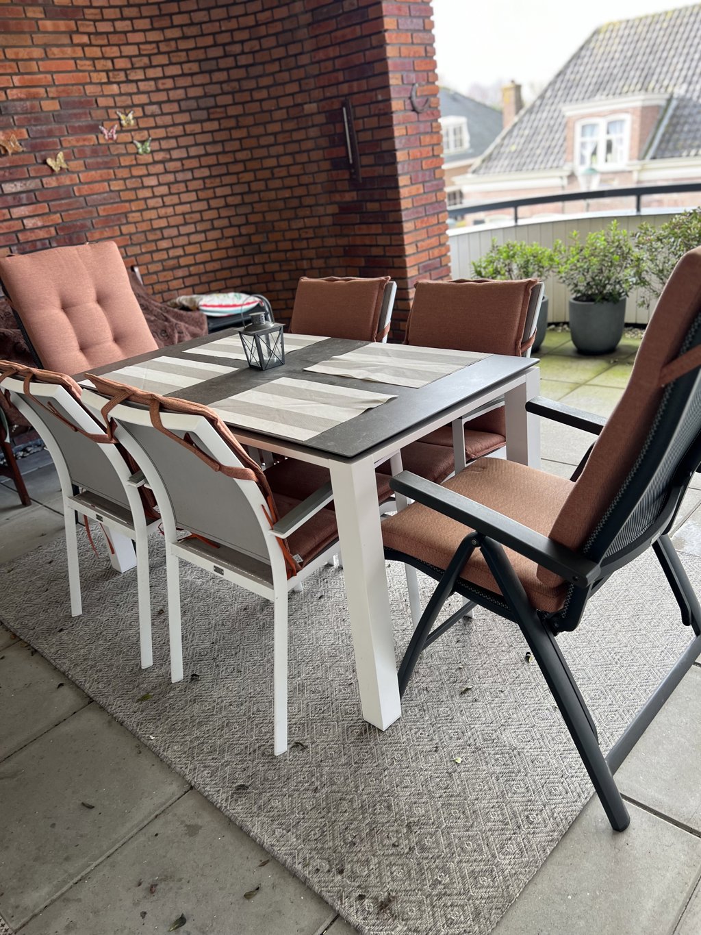 balkon/tuin tafel met stoelen