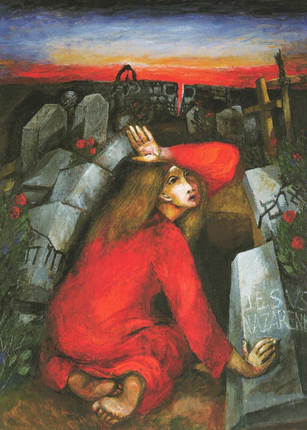Sieger Köder - Maria van Magdala aan het graf