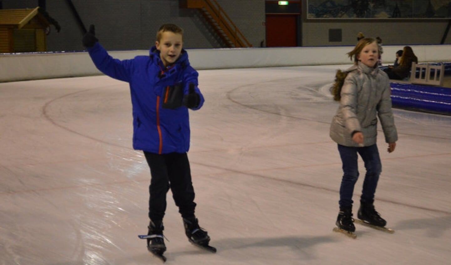  Vorig jaar konden de leden van IJsclub Swifterbant alleen bij Leisure World schaatsen.