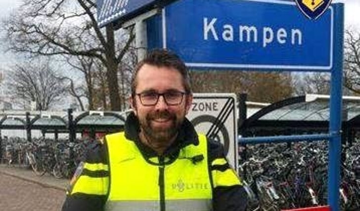 Gert-Jan Crielaard waarnemend wijkagent in Brunnepe en Hanzewijk