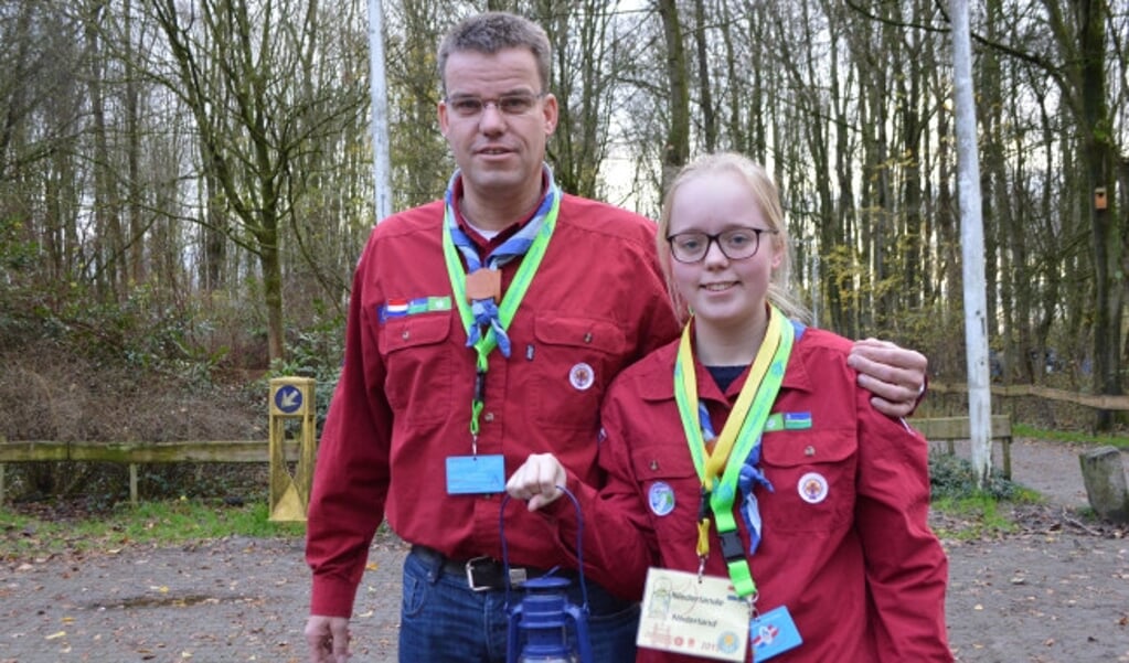  Wim en Roos Bruins haalden vorig jaar het vredeslicht op in Wenen.