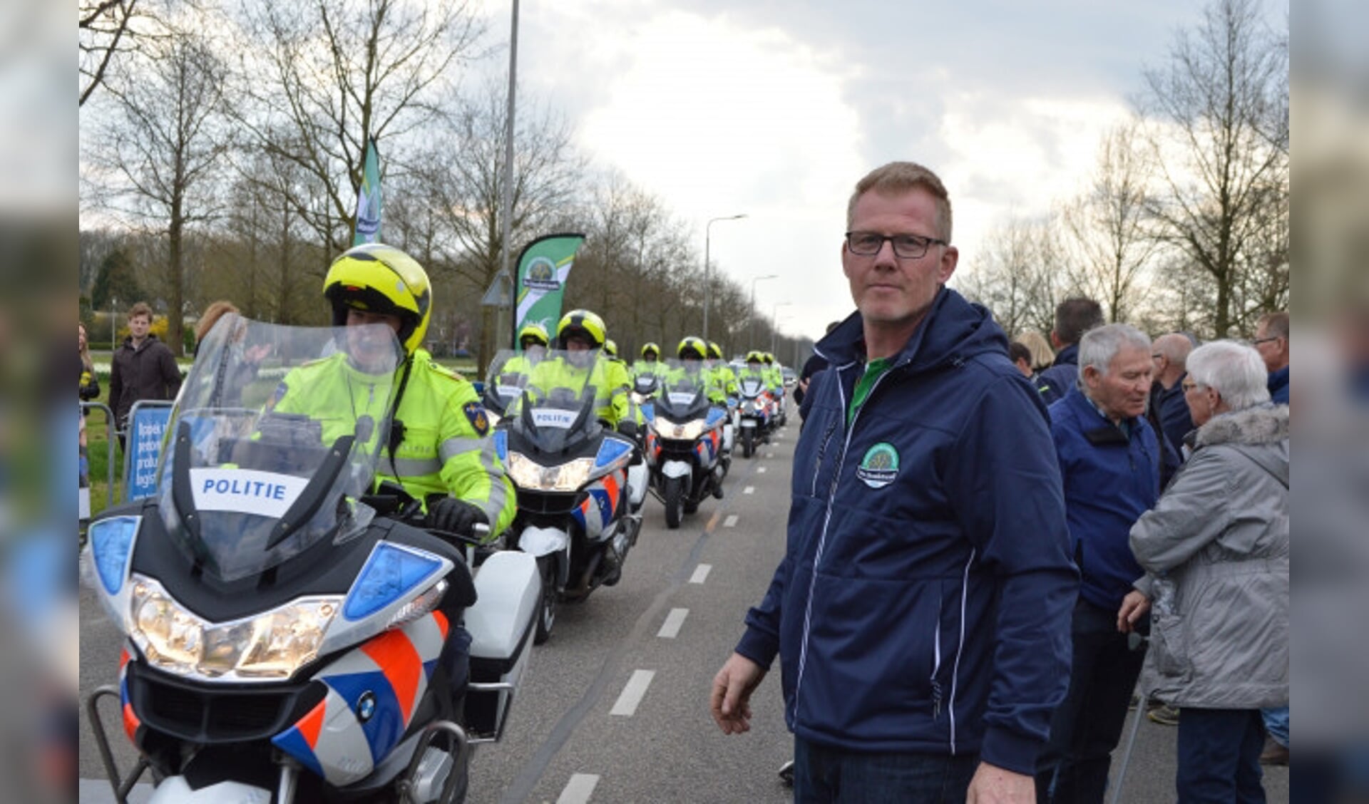  Frans van Varik na afloop van de Zuiderzeeronde.