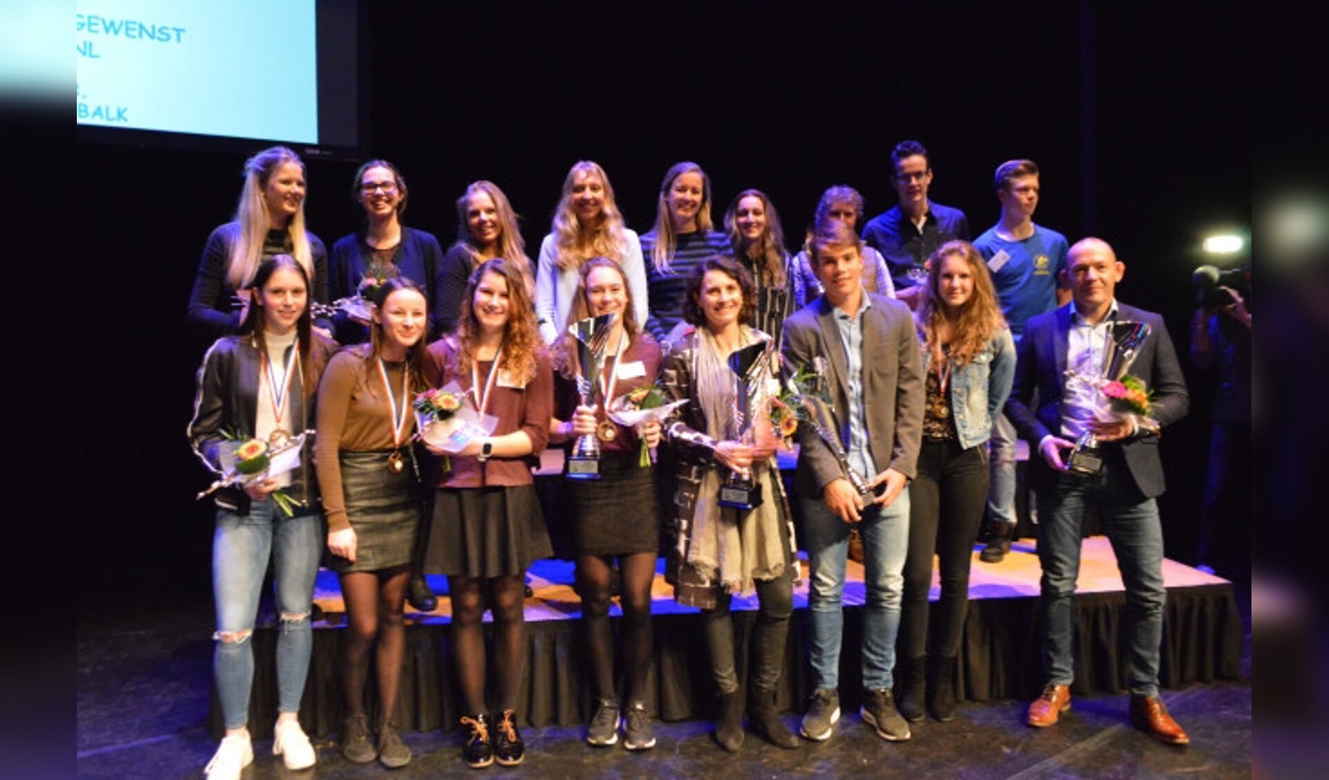  De winnaars van de sportverkiezingen gemeente Dronten.