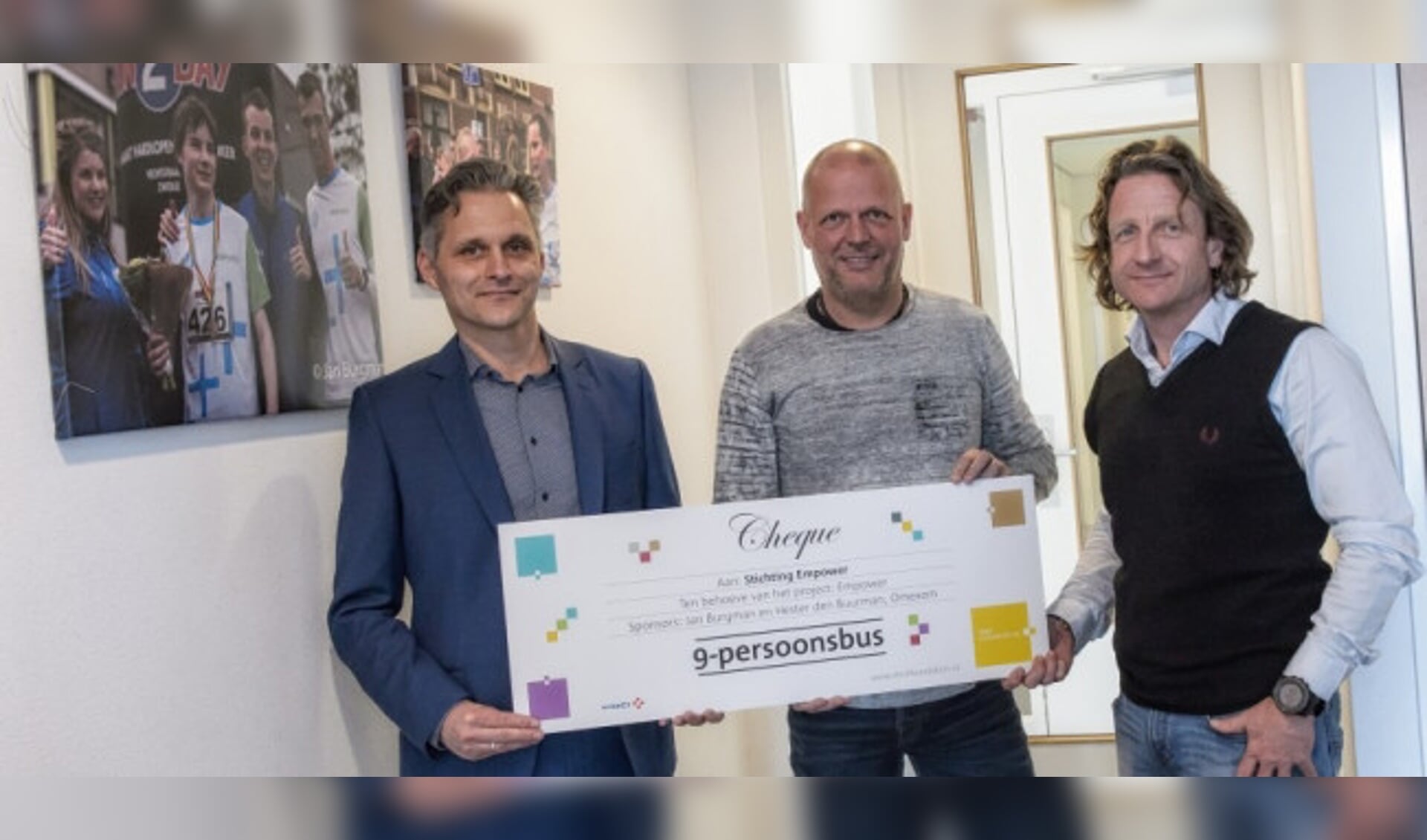 Eigen vervoersmiddel voor Empower in Zwolle met de support van de VINCI Foundation NL