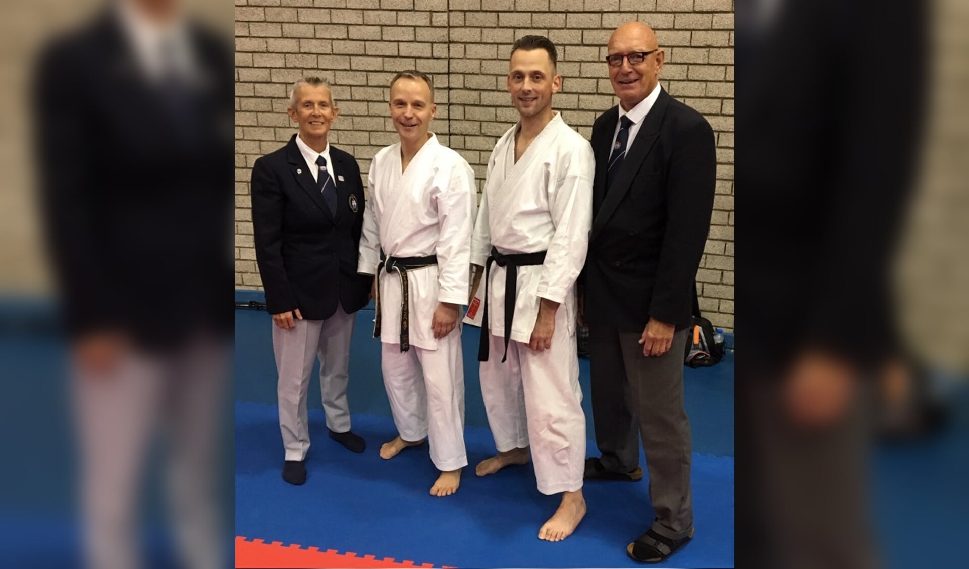 Vijfde dan karate voor Zwollenaar Peter van den Berg