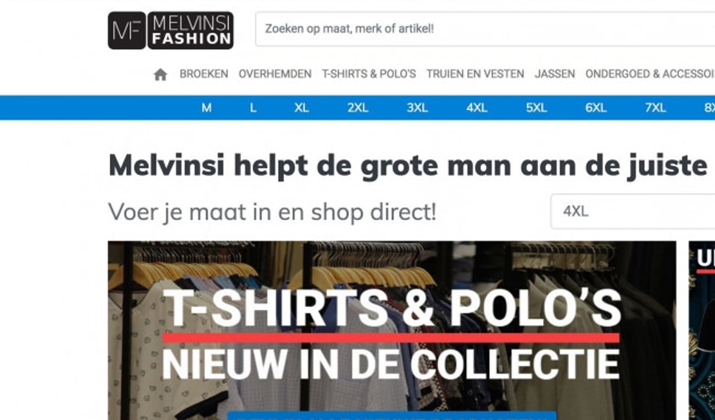  De webshop van Melvinsi Fashion.