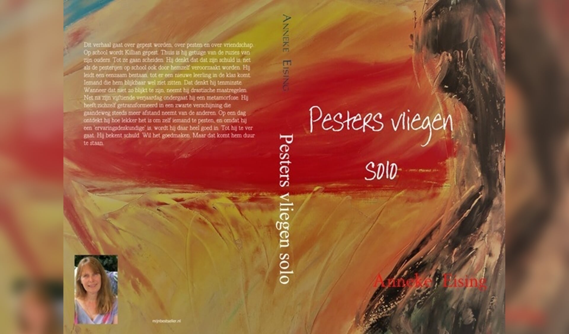  De cover van het nieuwste boek van Anneke Eising.