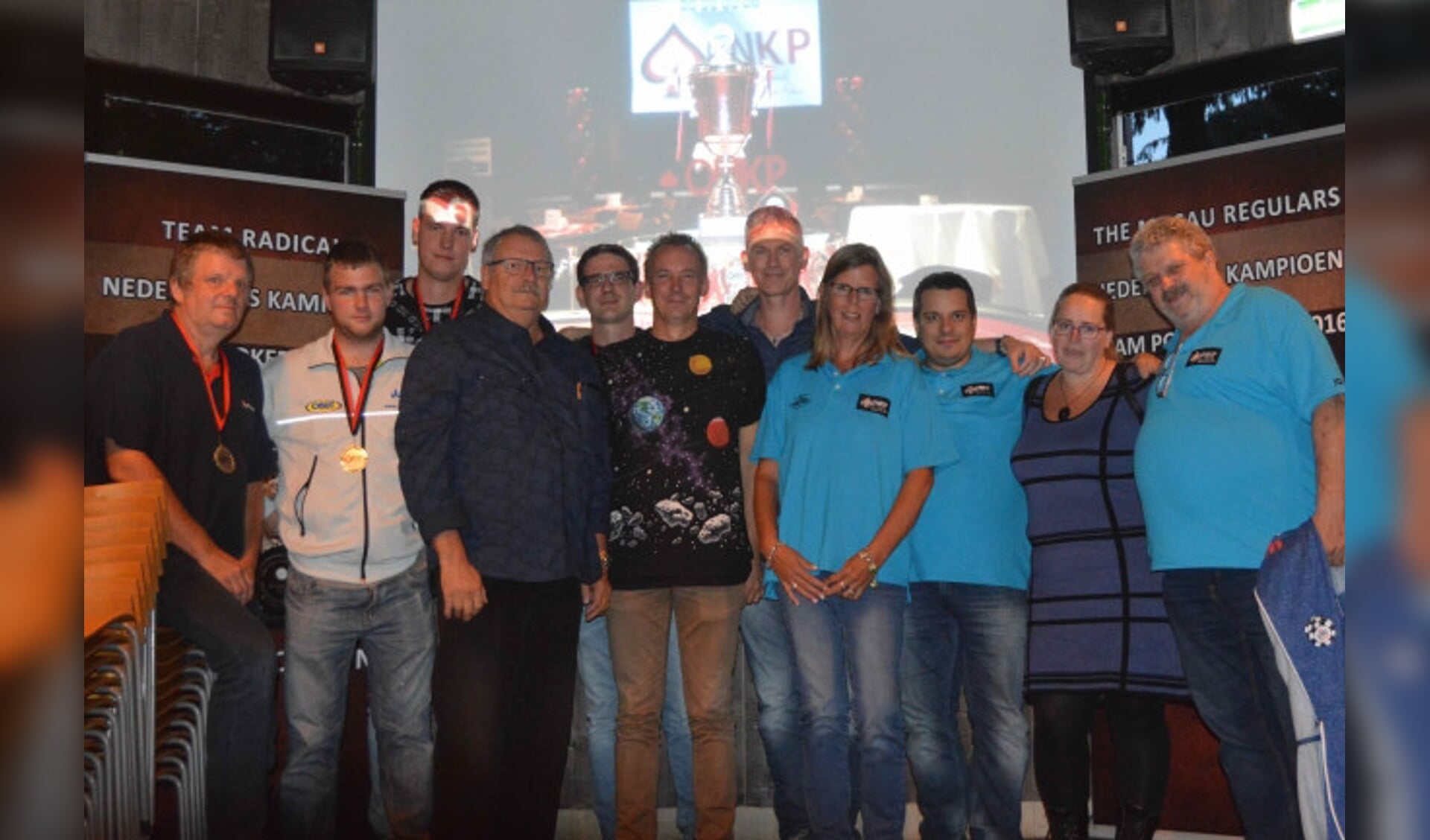  De winnaars van het toernooi in Dronten.