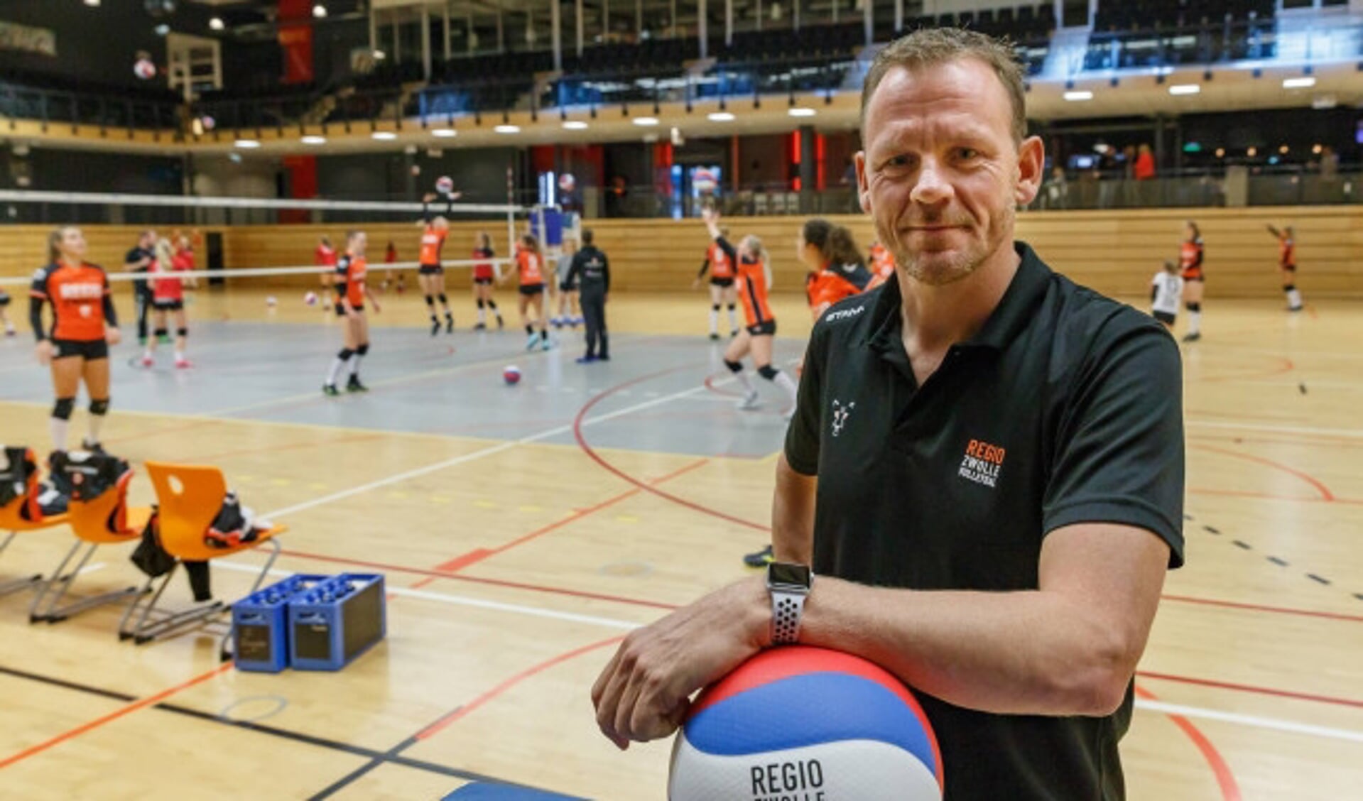  Wilfried Groothuis trainer/coach Regio Zwolle Volleybal.