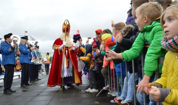 <p>Sinterklaas in Biddinghuizen.</p> 