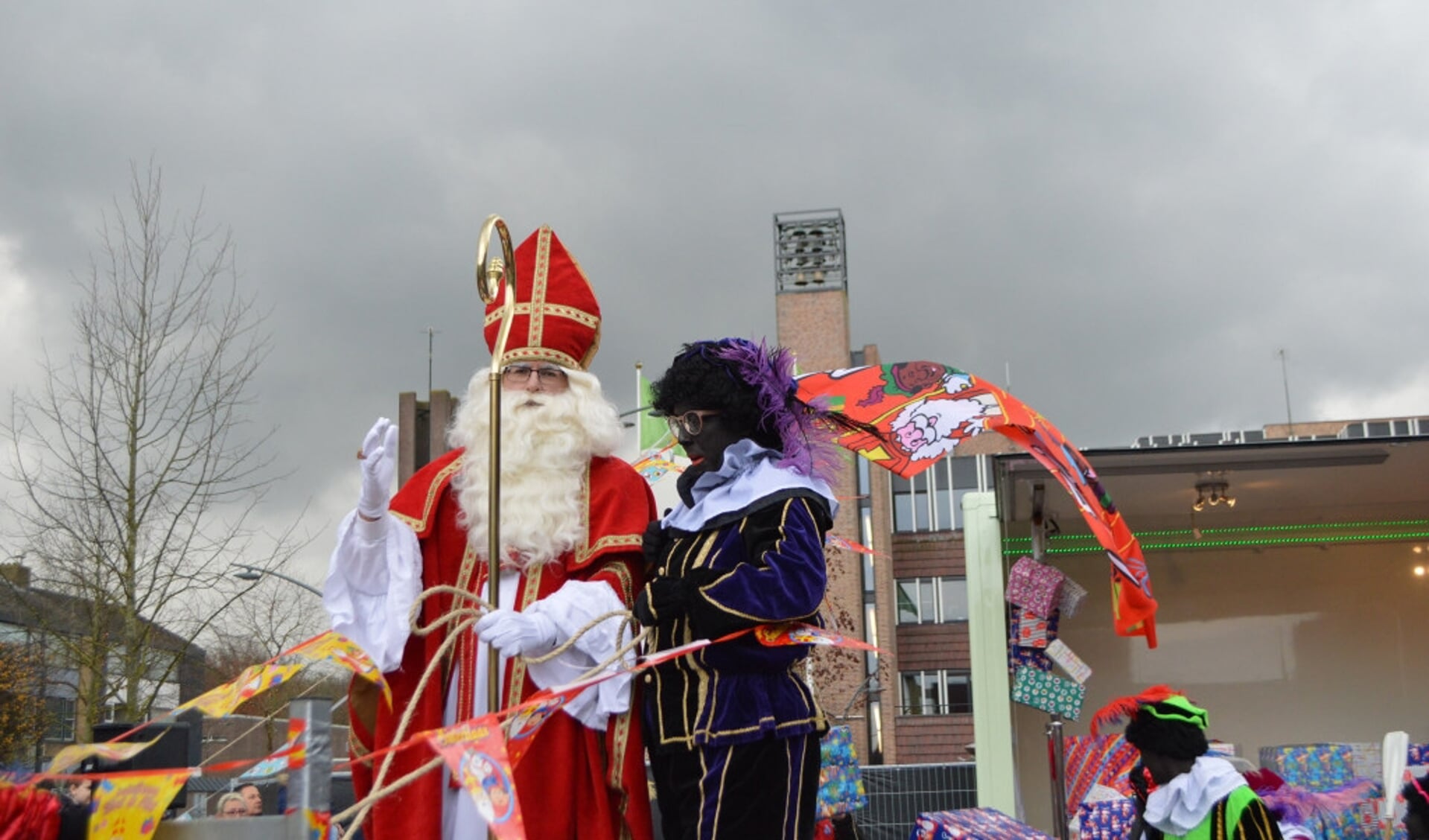 Sinterklaasintocht in Dronten.