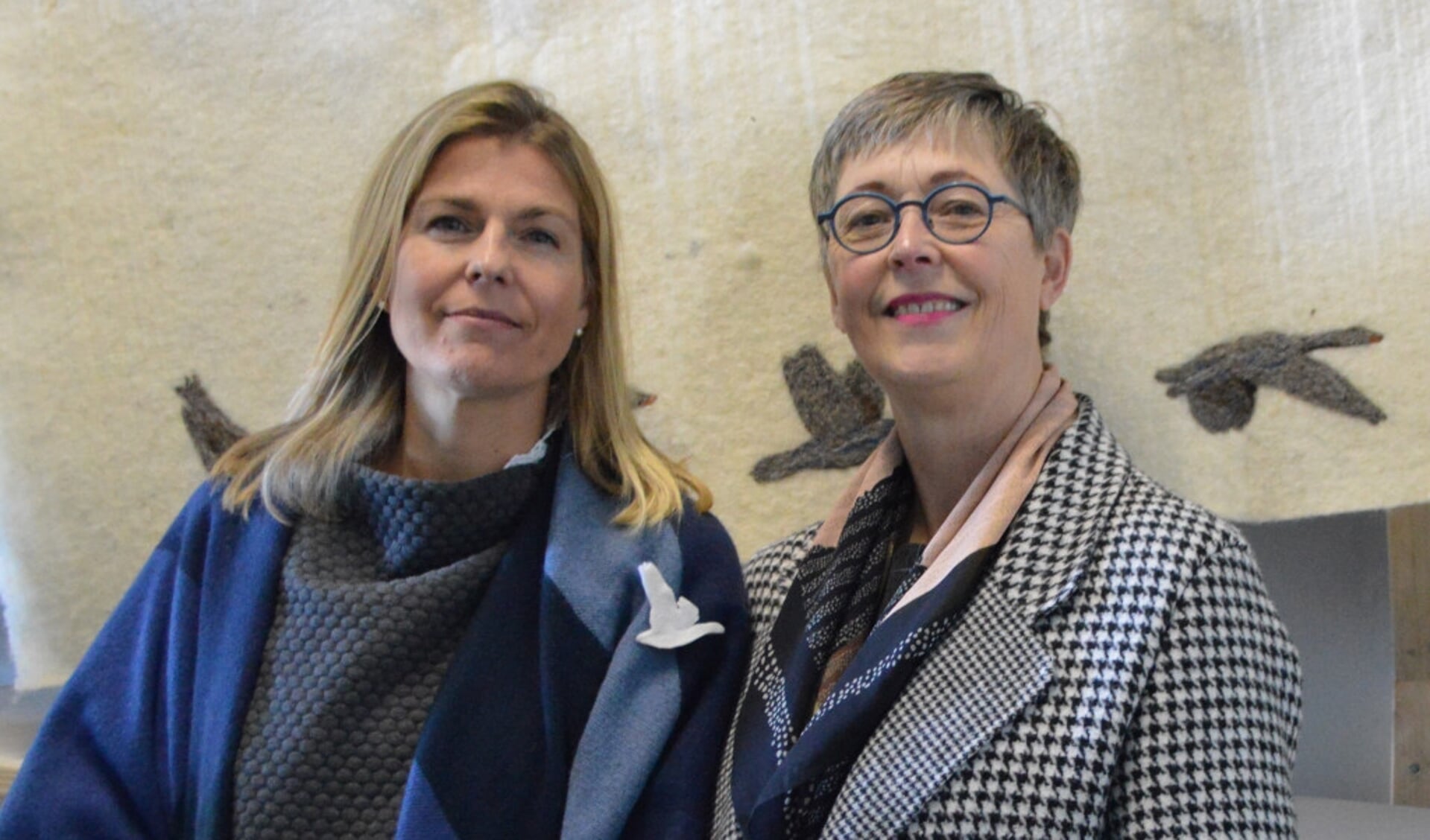  Karin Hofstede (re.) met compagnon Femke Verhoef-van Leeuwen