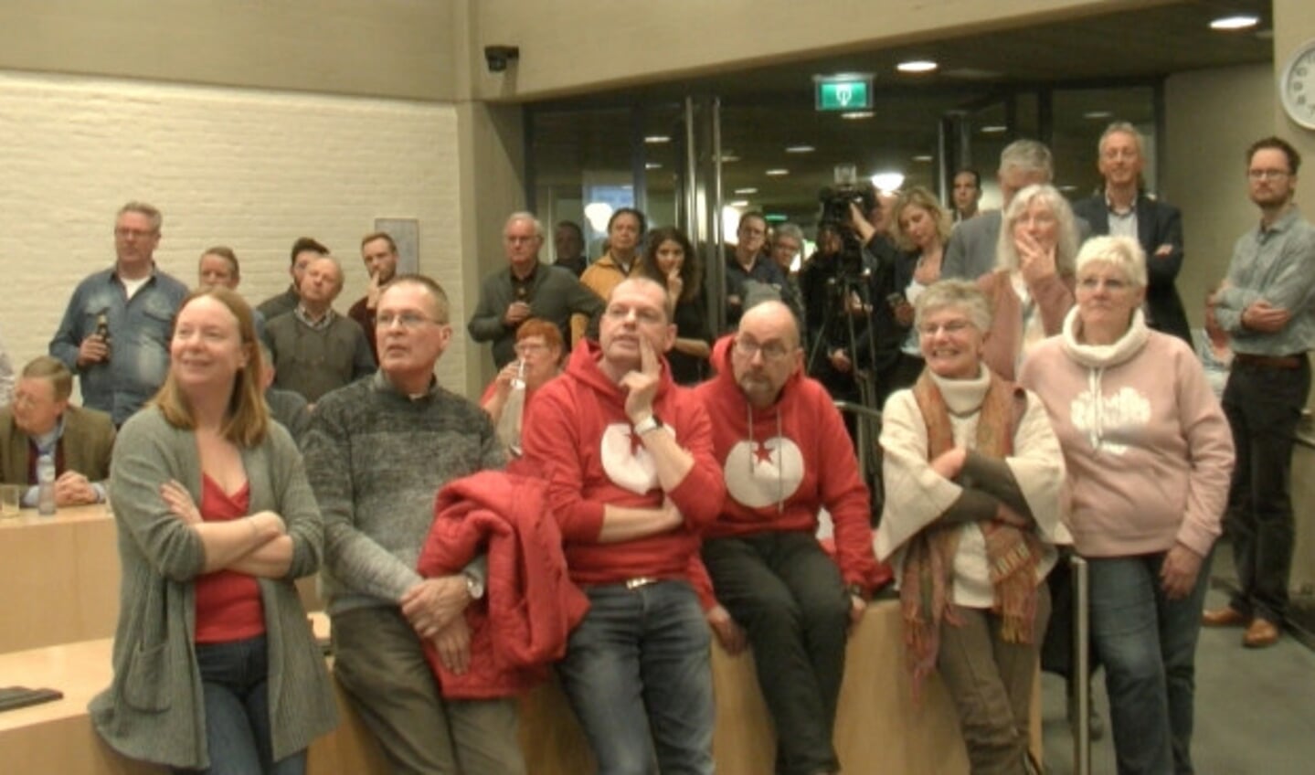 Frans Rietveld (2e van links)