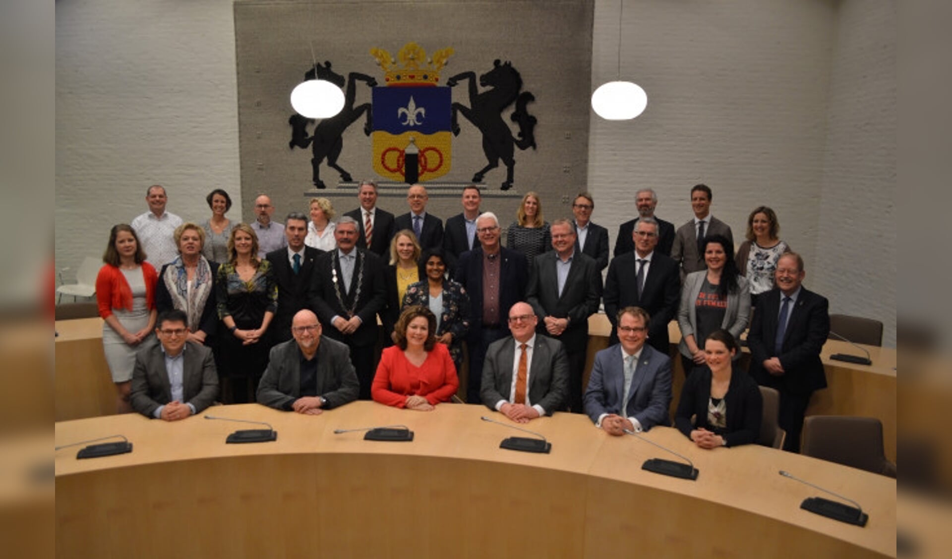  De gemeenteraad van Dronten.