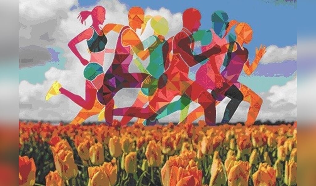  Het logo van de Tulpenloop