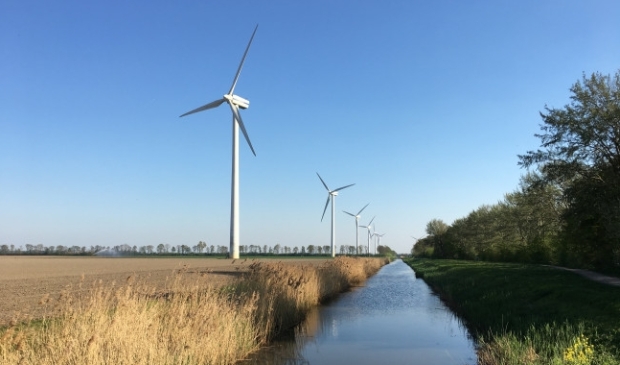 <p>Windmolens bij Swifterbant.</p>