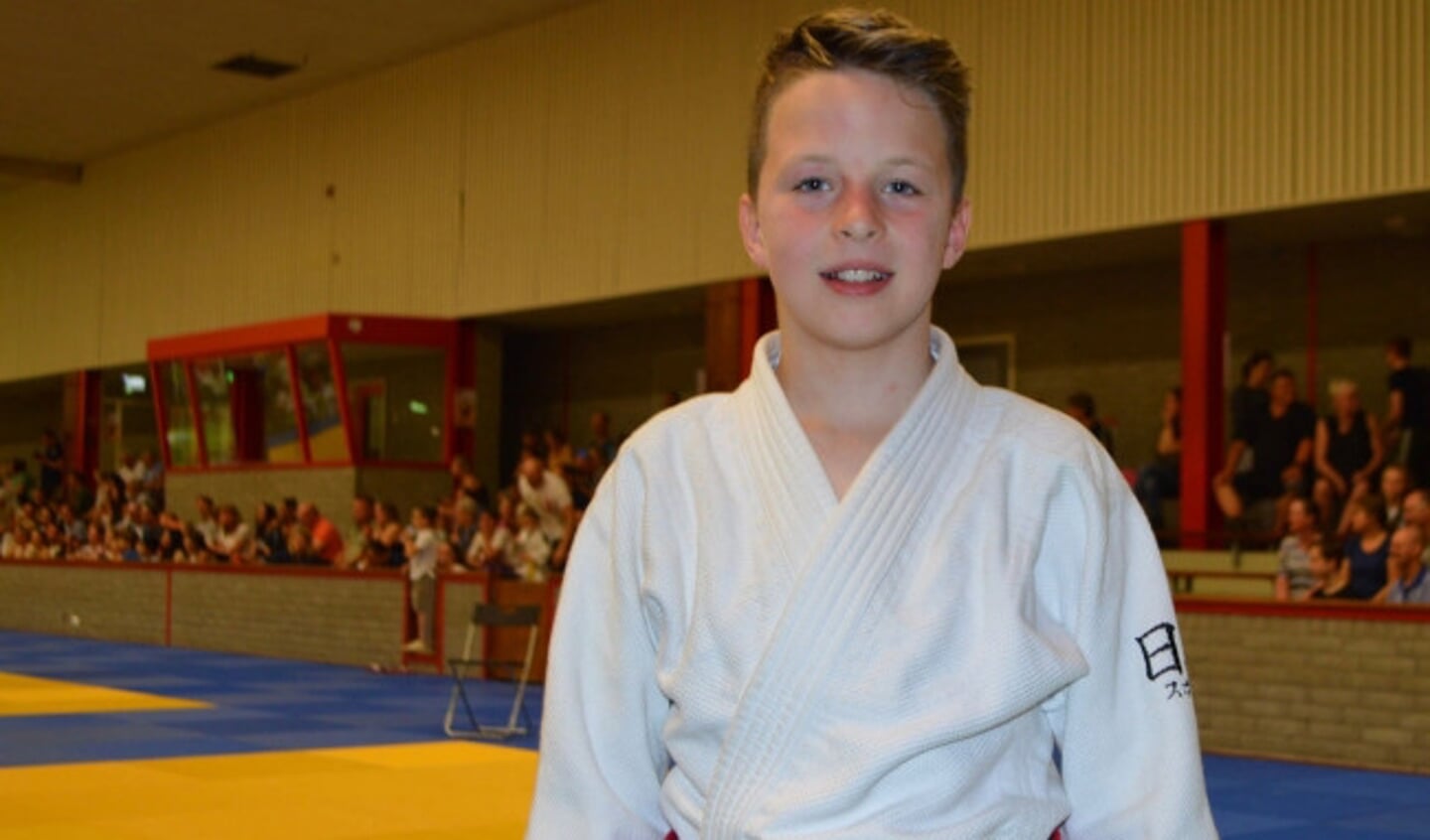 Max Tillema in sporthal 't Dok.