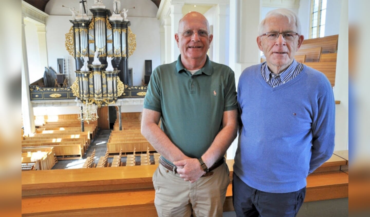  Jan Roetman (l) en Henk Beens. 