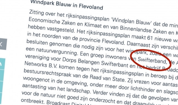 Aankondiging op de website van de Raad van State.