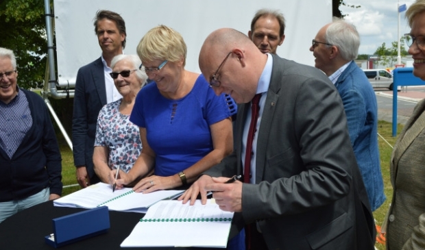 Truus Sweringa en Peter van Bergen
