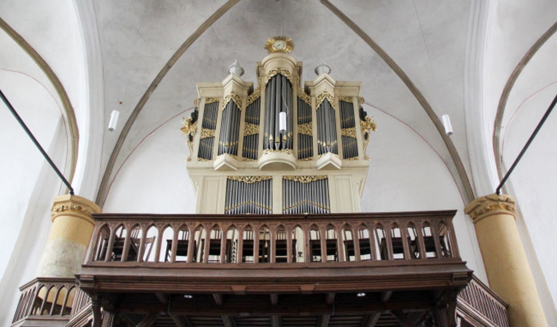 Het Hinsz-orgel van de Buitenkerk.