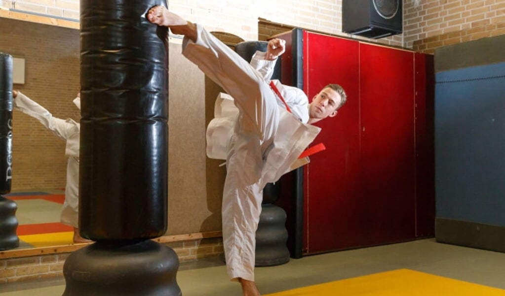  Dylan van Moerkerk (voert karatetrap uit)
Foto: Pedro Sluiter Foto 2018