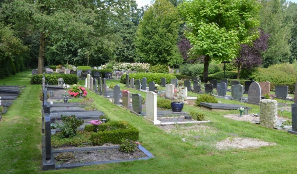 Begraafplaats De Wissel in Dronten.