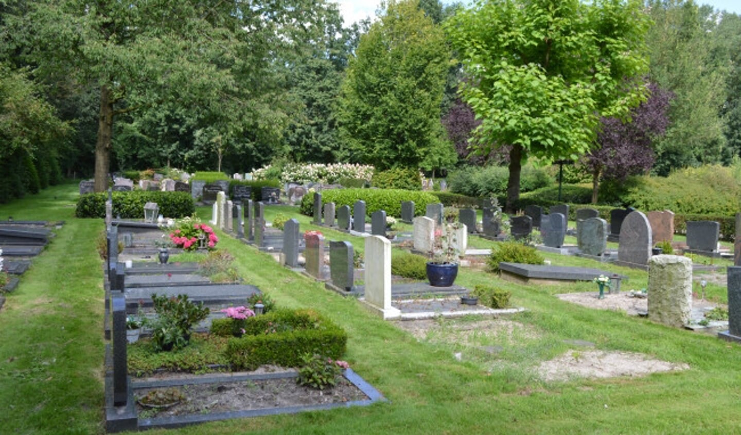 Begraafplaats De Wissel in Dronten.