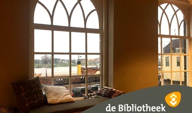 <p>Uitzicht vanuit Leescafé Paatje</p>