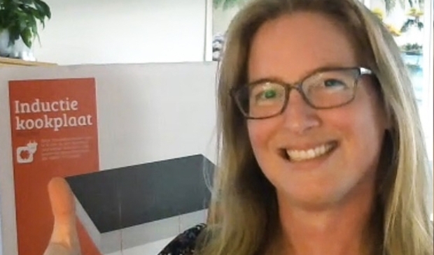 Mevrouw Heij uit Dronten.