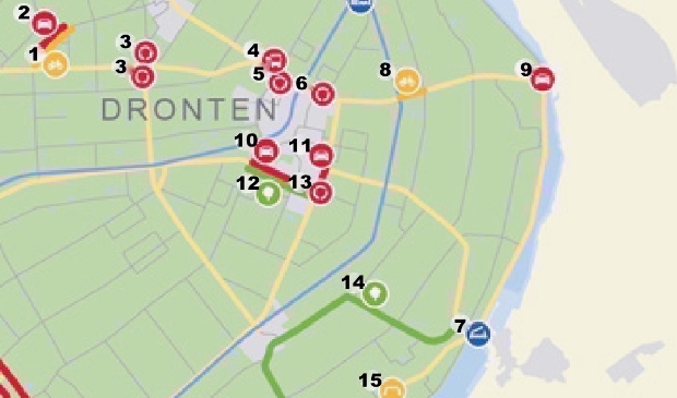 Infrastructurele projecten in 2021.