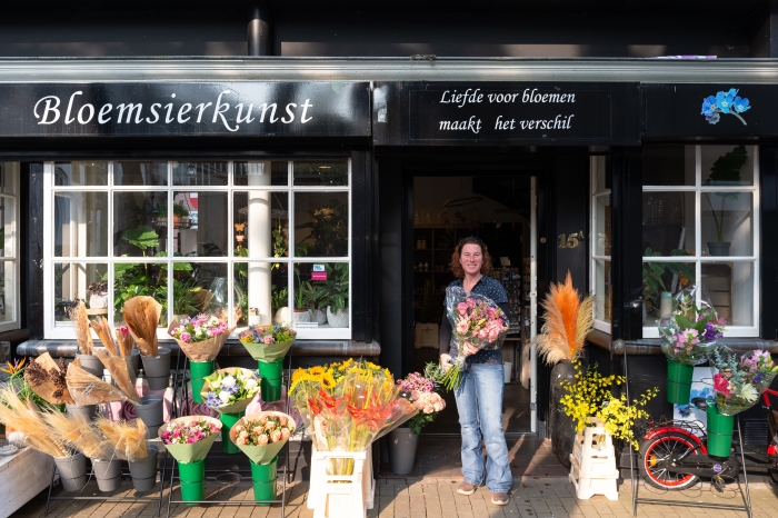 Eigenaresse Nicole Henschen van Myosotis