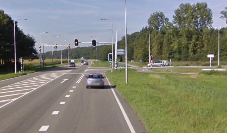 Er komt een rotonde op de kruising Dronterweg - Swifterringweg.