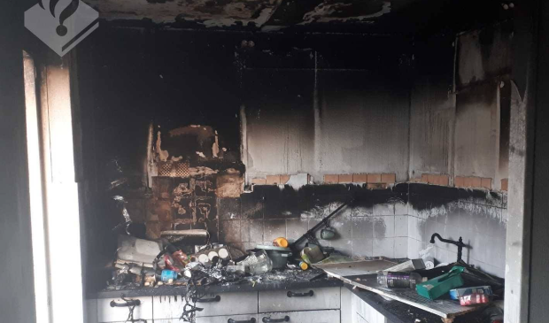 Keukenbrand in Swifterbant
