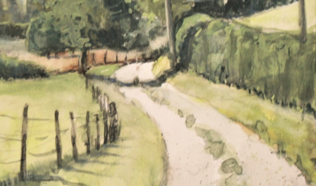 Landwegje in Frankrijk