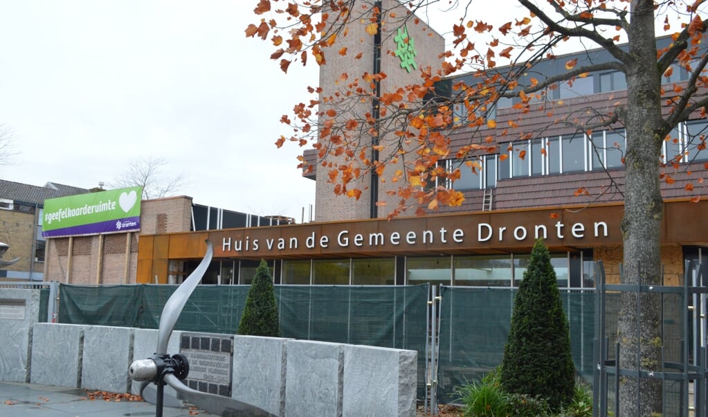 Het nieuwe gemeentehuis in Dronten.