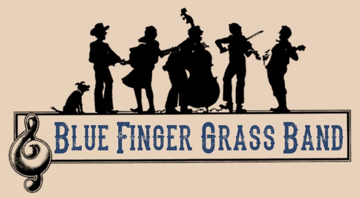 Logo Bluefinger Grassband
