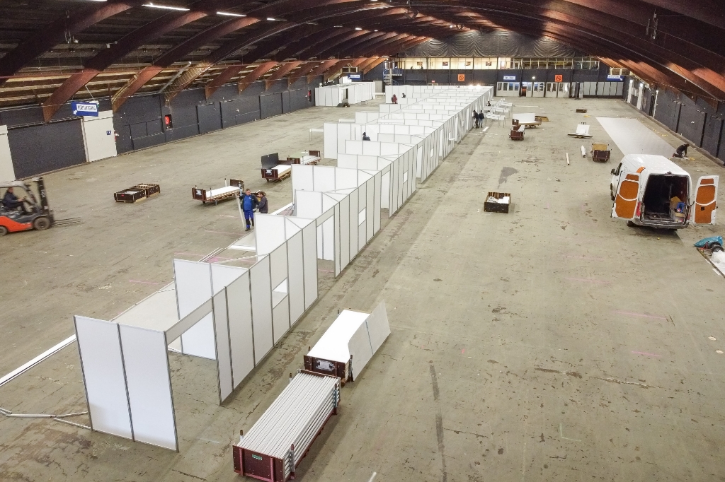 <p>Foto: In november is in de IJsselhallen een grote testlocatie opgezet.</p>