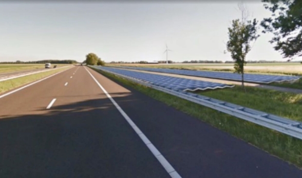 <p>Mogelijkheid voor zonnepanelen bij de A6.</p>