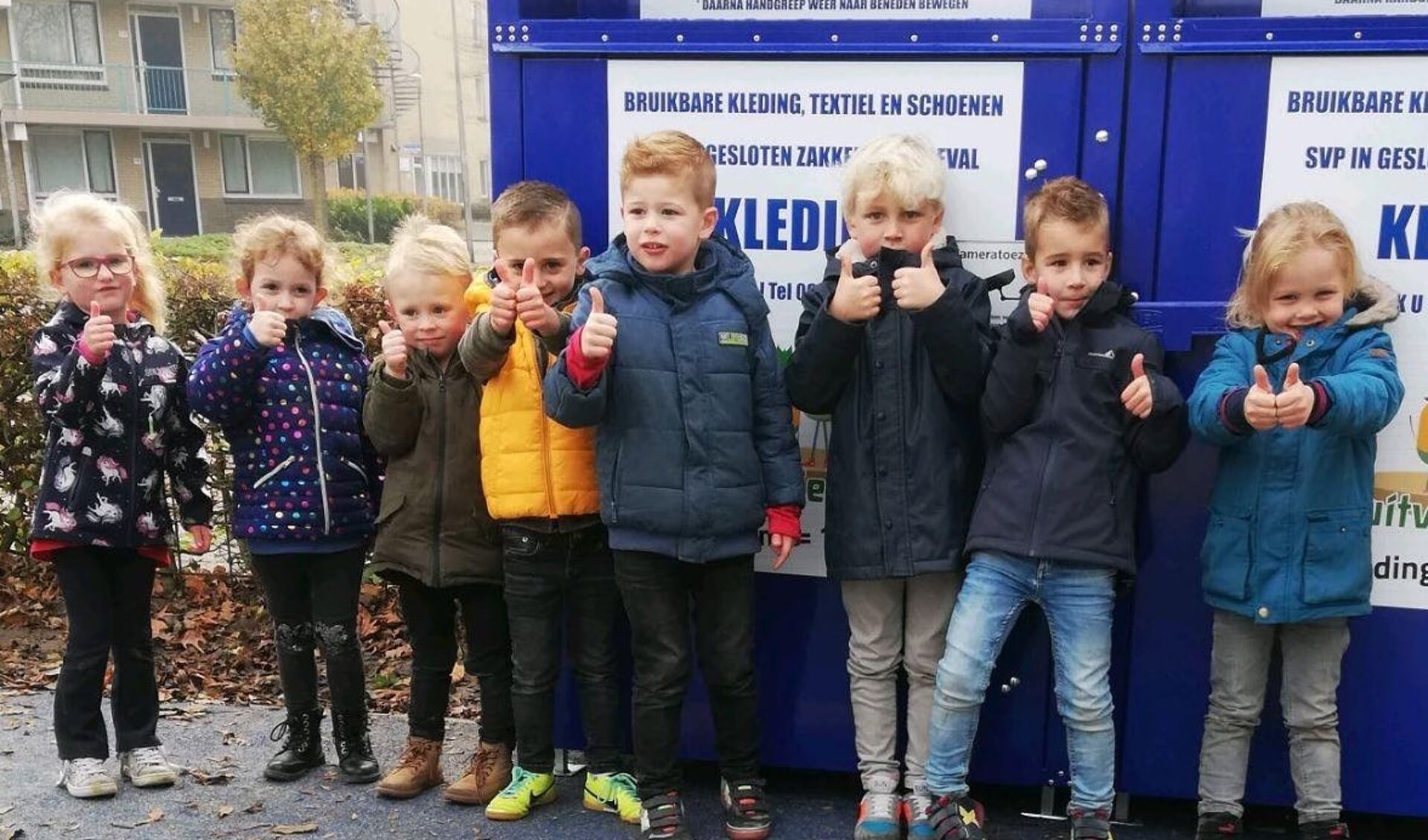 Leerlingen van De Zonnewijzer.