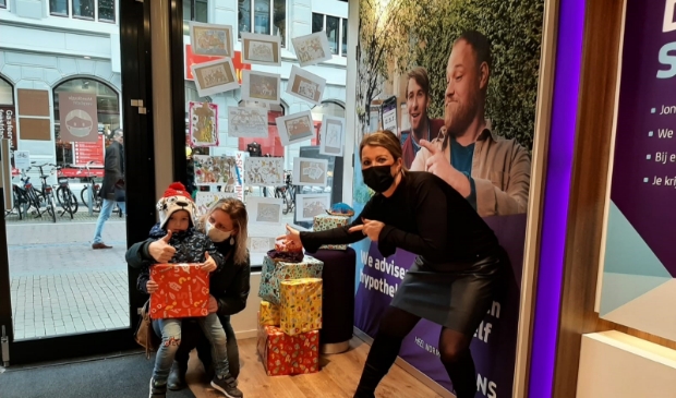 collega Diana POst, Tygo Proost en zijn moeder.