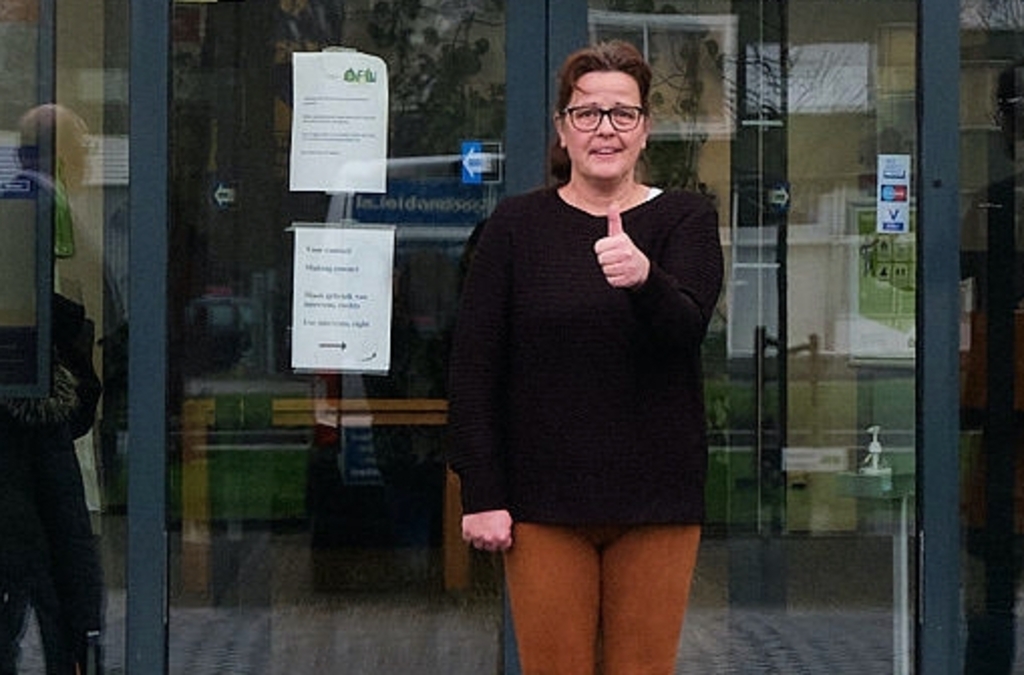 <p>Claudia van Loveren is er blij mee.</p>
