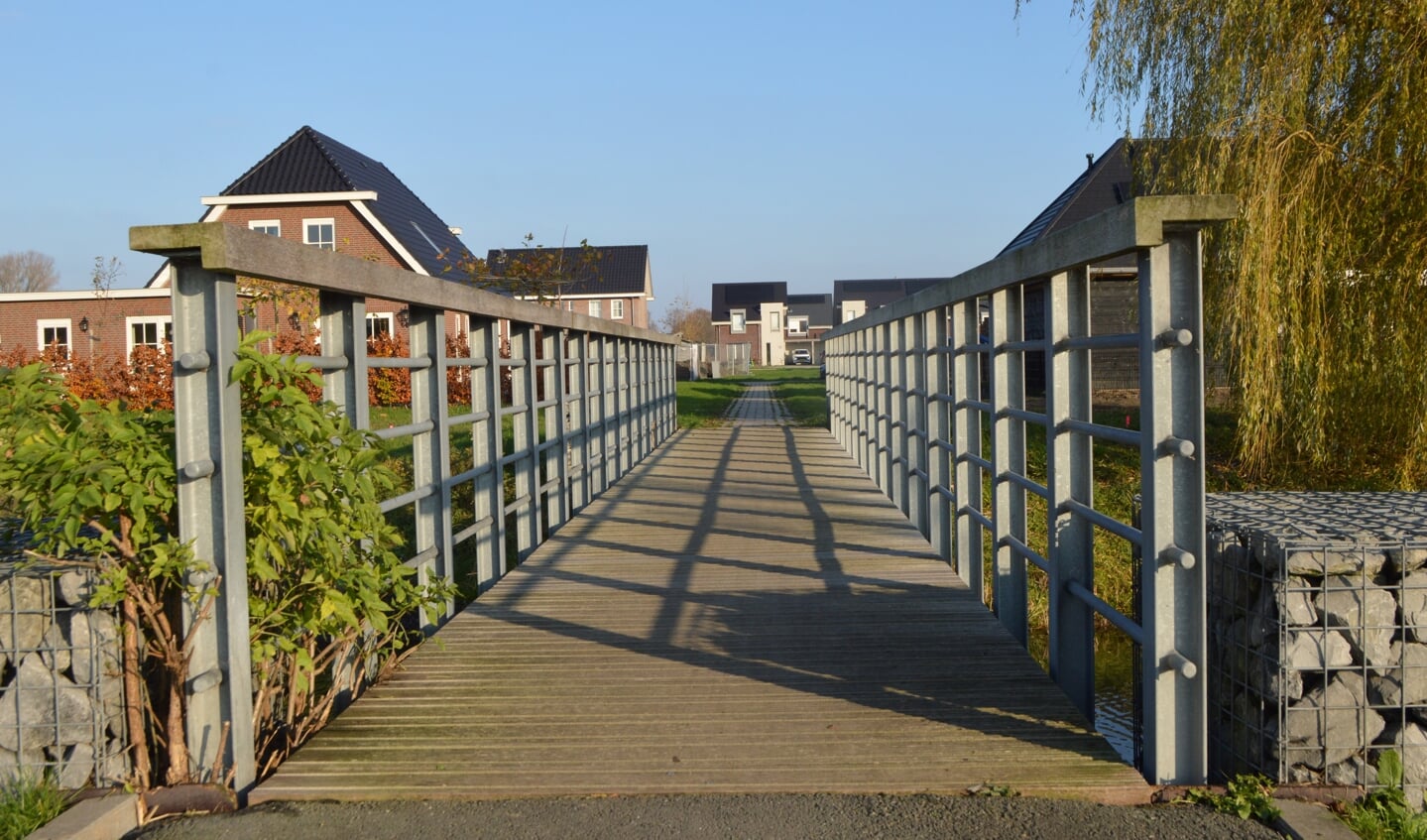 Een beeld uit de gloednieuwe wijk De Graafschap in Biddinghuizen. Daar werd de laatste jaren al gebouwd.