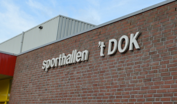 <p>Sporthallen 't Dok.</p>